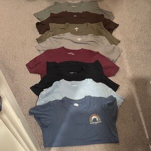 Bundle of Abercrombie Hollister and Graphic Mens Large T Shirts